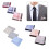 3Pcs Checked Handkerchiefs Casual Formal Occasion-Style C 3