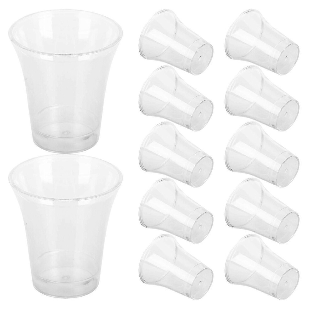 Pack of 200 clear disposable plastic cups for communion, the Blessed Sacrament, and religious services