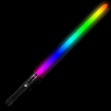 2 Pieces - Led Lightsaber For Kids 2 In 1, Boys With Realistic Handle, Expandable Christmas Gift Lightsaber Set, Warriors And Warriors
