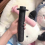 3D Printed Gravity Retractable Samurai Sword Model ToysPink 5