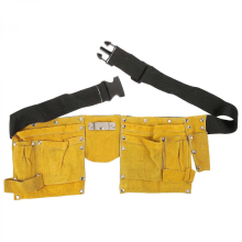 Kids Belt Bag Gardening Tools Belt Bag Multipurpose Tool Toddler Tool BenchYellow43*17cm