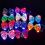 10 Pieces Led Up Sequin Bow Tie Adjustable Necktie Bowties For 4