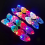 10 Pieces Led Up Sequin Bow Tie Adjustable Necktie Bowties For 5