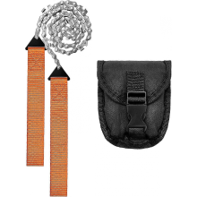 Portable Handsaw Folding Survival Chainsaw Tool Belt Belt Bag