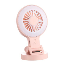 USB Powered Small Fan With Adjustable Clip, Clip-On Desk Fan, Portable Mini USB Fan