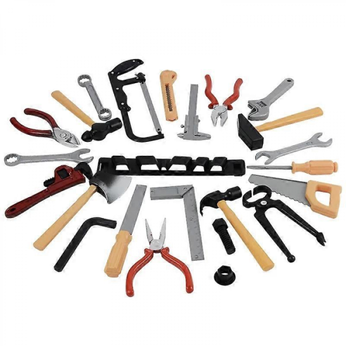 Children's Toys Plastic Repair Tools Toy Set Simulation Engineering Repair and Disassembly Tools Boy's Giftrandom A B 1