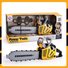 Toy Chainsaw For Kids Tools Kids Chainsaw With Light And Sounds Battery Powered Construction Tool For Boys And Girls Outdoor Indoor Pretend Play KidsA