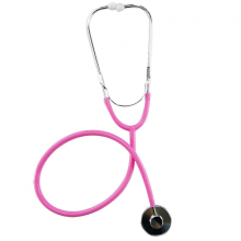 Eco-Friendly Stethoscope Toy for Kids - Realistic Design for Pretend PlayPink