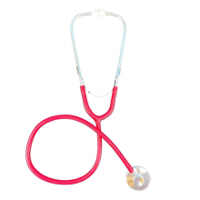 Eco-Friendly Stethoscope Toy for Kids - Realistic Design for Pretend PlayRed