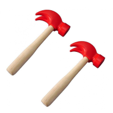 Wooden Hammer Toys for Kids Simulation Hammers Maintenance Tools Pretend Play Educational Toys