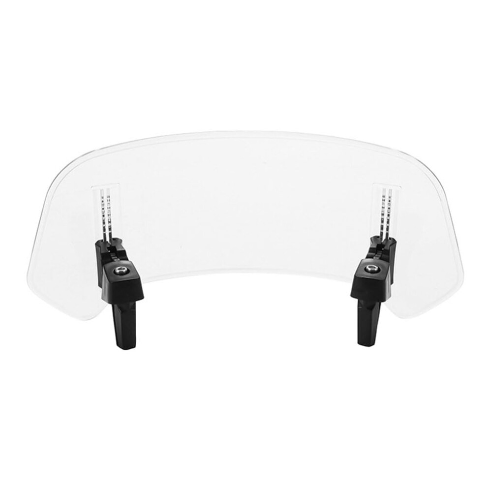 Motorcycle Windshield Extension For X Cape 650 650X, Heightened Deflector, Adjustable Deflector, Transparent Large 9393856750641