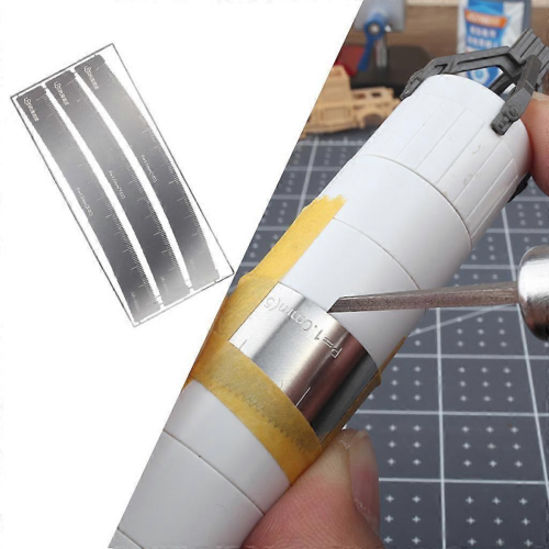 5xEtched Ruler Assembly DIY Specific Modeling Tools for Adults Ustar UA-92604 1