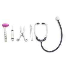 5pcs 1/12 Dollhouse Mini Stethoscope Care Tools Hospital Accessories Toys Set Kaesi fz