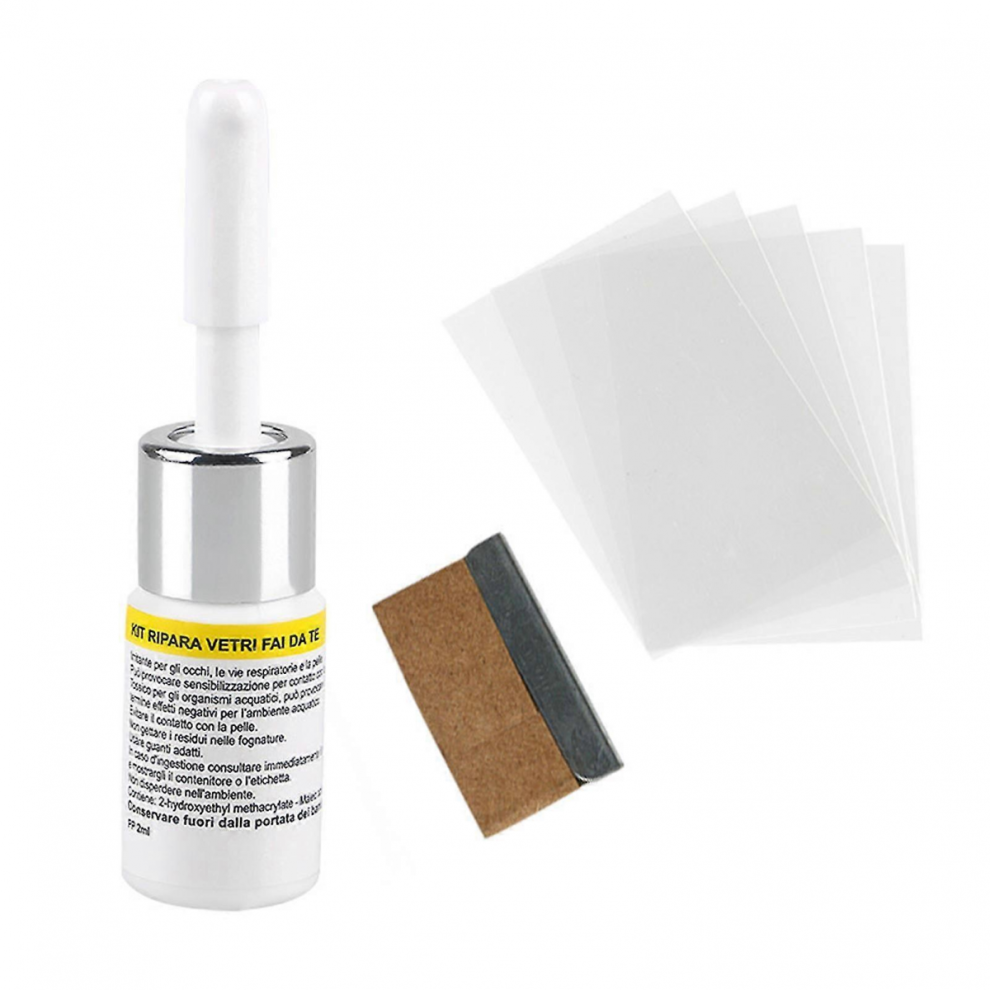 1 Set Crack Repair Fluid Efficient Anti-Scratch Diy Car Windshield Cracked Repair Tool Car Caree 7632237789903
