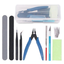9-piece model tool set, toy car model building tool kit