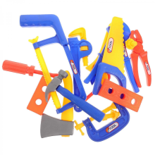 15Pcs Toddler Construction Tools Assorted Color Educational Toy Set For Children At Home Play Creativity PromotionAssorted Color25.00X9.80X1.10CM