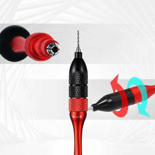 DSPIAE AT-SHD Hand Drill Kit Model DIY Craft Drill Tools Aluminum Alloy 2