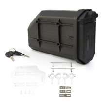 Motorcycle Bracket Tool Box Accessories Storage Box for VOGE Valico DS900X 900 900X 900 XBlack