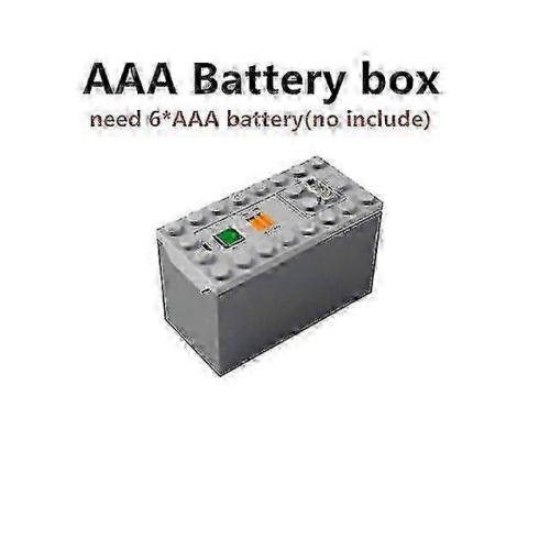 Technical Multi-Power Function Tool Servo Train Building Blocks for All Brands - Model Sets 8293 8883AAA-Battery-box