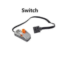 Technical Multi-Power Function Tool Servo Train Building Blocks for All Brands - Model Sets 8293 8883switch
