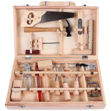 2025 Repair Box Carpentry Wooden Toolbox Boy Pretend Toy