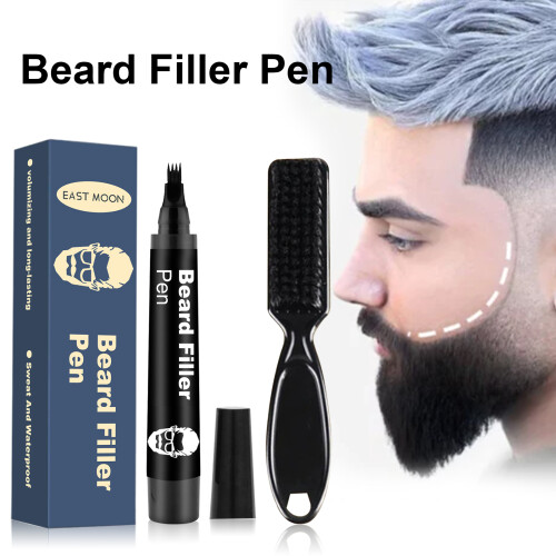 Stylo Comble-Cicatrices et Densifiant pour Barbe et Cheveux - Application Facile 2