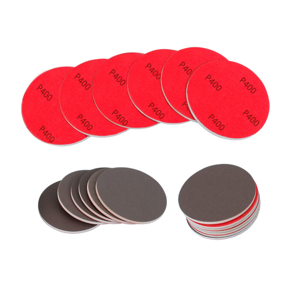 20 Pack Round Sanding Pads For Efficient Surfaces Smoothing-400 7751000187347