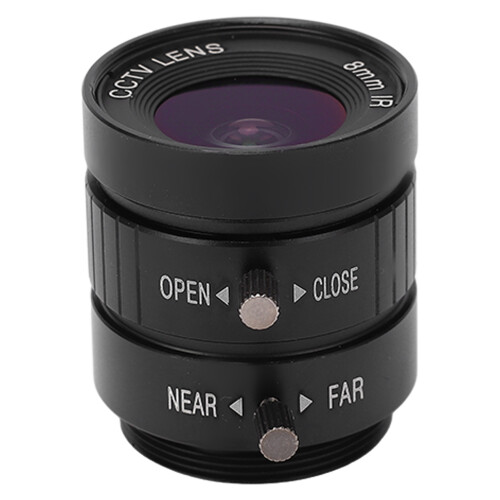 CS-Mount 3MP-Objektiv, 8 mm Brennweite, manuelle 1