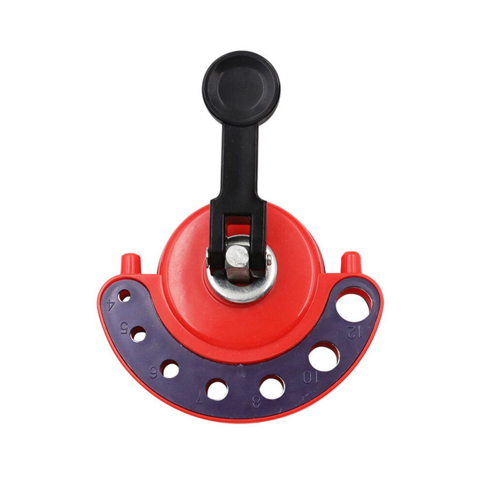 4-12Mm Adjustable Drill Bit Tile Glass Hole Core Bit Guide With Vacuum Base Sucker Openings Locator Woodworking Tool 6447073700873