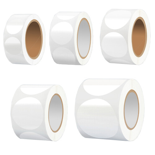 Adhesive PVC Sealing Label Wrapping Sticker for Envelope-20MM 1