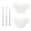 11St Duurzaam Wit Siliconen DIY Epoxy Menggereedschap Set 1