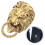 lion brooch pin decoratieve kleding revers accessoire 7