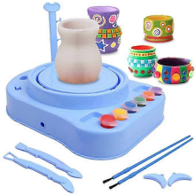 Ceramic Machine with Clay, Educational Toy for KidsBlue