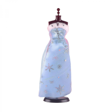 Handmade DIY Dress Kit for Girls - Educational Toy for Fine Motor Skills, Creativity and Imagination - Perfect Birthday or Christmas GiftBlue