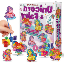 Educational And Creative Toys Children's Handicraft Diy Plaster Painting Animal Coloring Toy Set