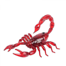 Electric Scorpion Toy Robot Bugs Fake Scorpion Simulation Pet Toy Scary Bugs Party Favors Party Supplies Prank Gifts For KidsRed