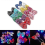 10 Pieces Led Up Sequin Bow Tie Adjustable Necktie Bowties For 2