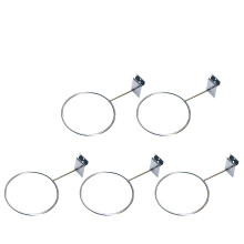 5 wandbeugels voor ballen, basketbal ophangrek, balhouders ( )