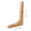 bamboo wall mount bracket shelf support triangle decorative floating 6
