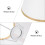 1Pc White Cloth Lamp Shade Durable Iron Frame Decorative Light Cover 9