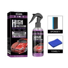 Spray 3-en-1 Nettoyant, Polissant et Protecteur pour Voiture (Violet)