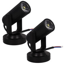 2 Stuks 1 W Led Stage Light Beam Spot Voor Huwelijk Bar Theater Dj