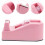 Compacte Roze Bureautapehouder Sterk Plastic Voor Thuis En Werk 6