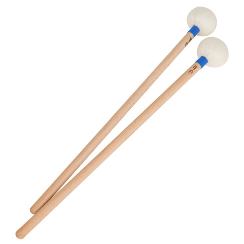 2St Professionele Vilten Drumstok Maple Blauw Percussie Accessoires