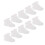 50Pièces Protections Pieds Jetables Cpe Blanches Spa 8