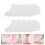 50Pièces Protections Pieds Jetables Cpe Blanches Spa 2
