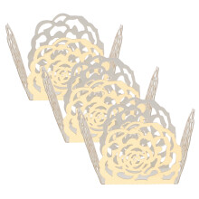 100St Gouden Chocoladehouders Van Papier, Ideaal Voor Snoep En Caramel