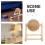 Interactief Krabbal Kat Sisal Hout Speelgoed Khaki 8