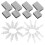 1Set Shutter Repair Pin Set Metal Plastic Louvers Replacement Tools 11