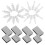 1Set Shutter Repair Pin Set Metal Plastic Louvers Replacement Tools 9